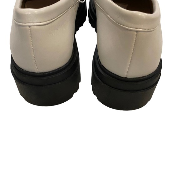 A New Day Paris Platform Cream Loafers Size 8 - 23 - Picture 7 of 9